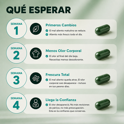 Suplemento Desodorante Interno | Velmara®