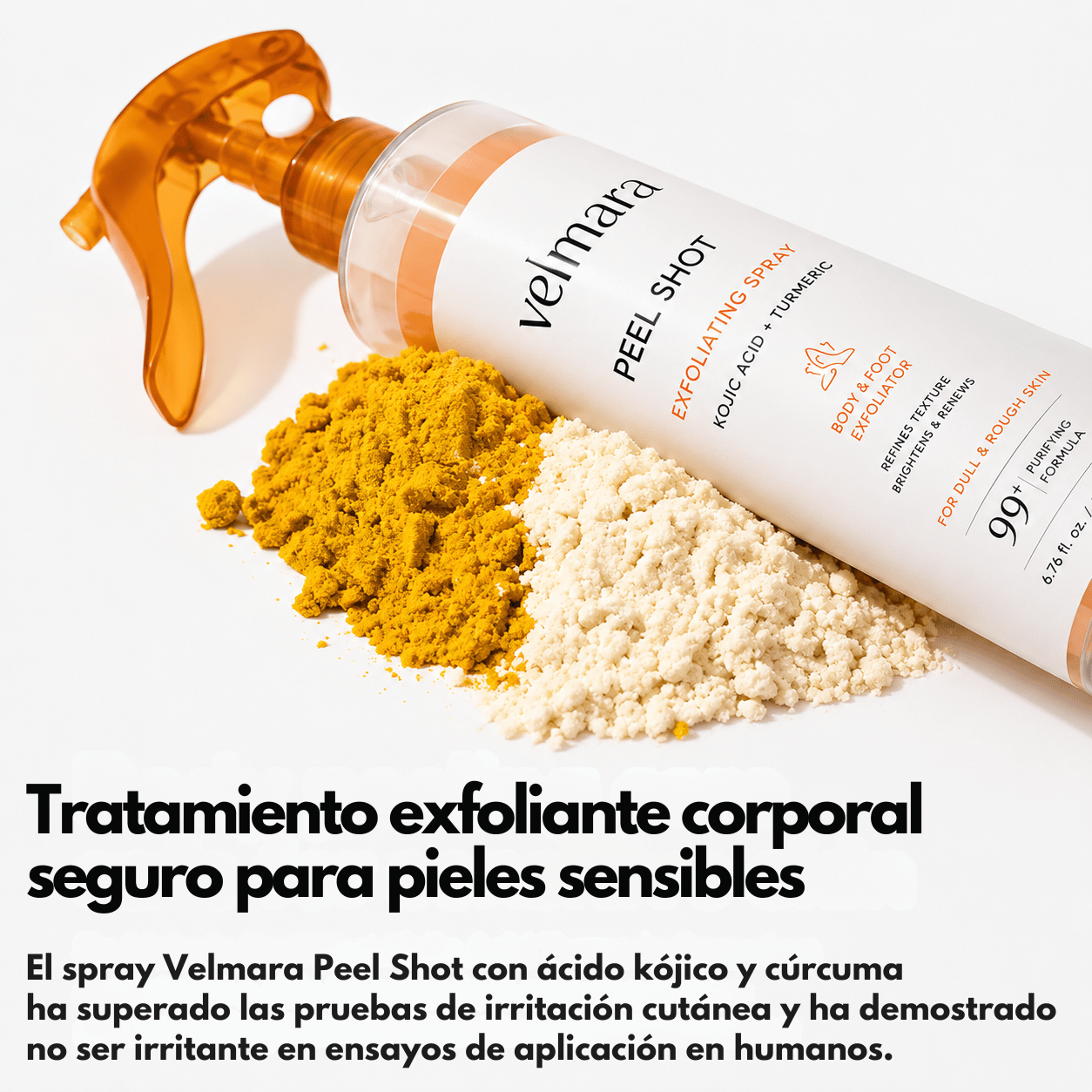 Velmara® | Spray exfoliante iluminador